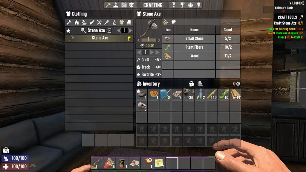 7 Days to Die Crafting