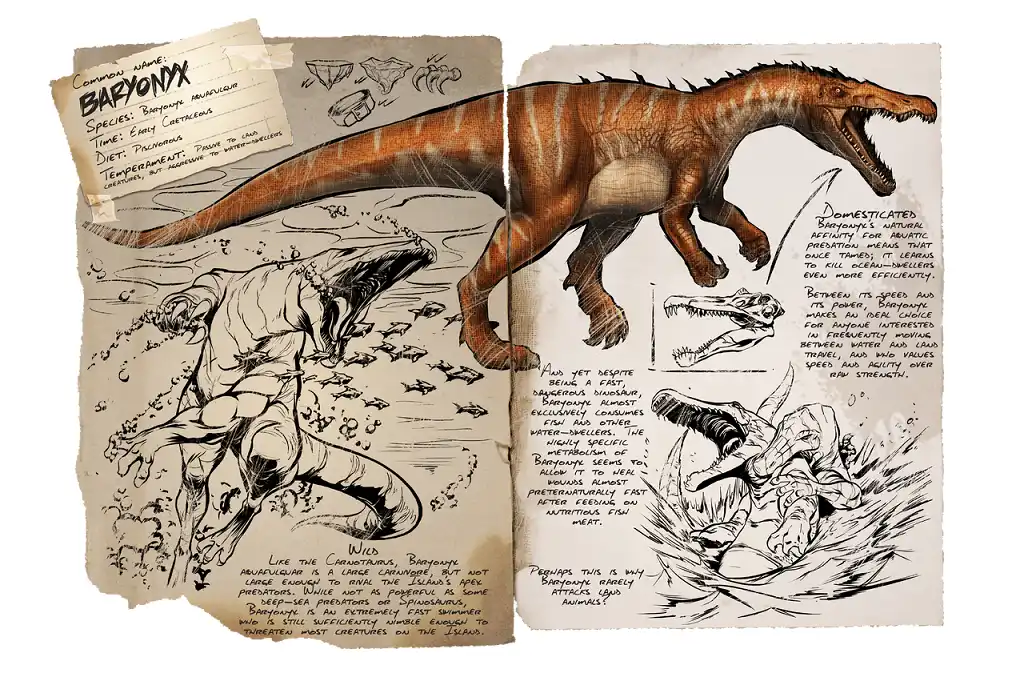 ARK Survival Evolved Baryonyx