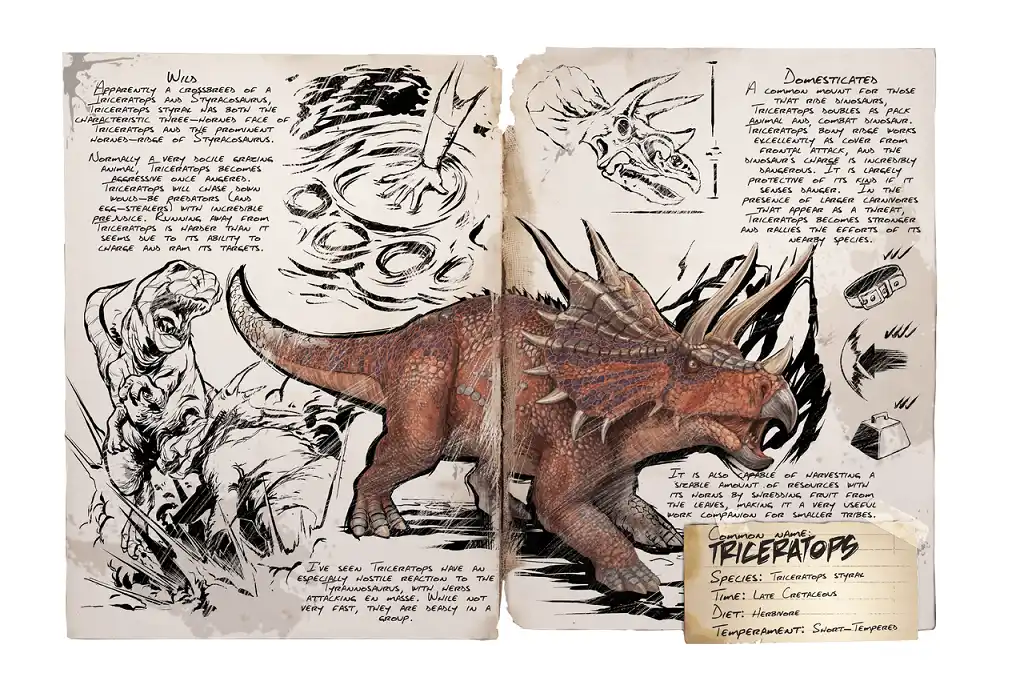 ARK Survival Evolved Triceratops