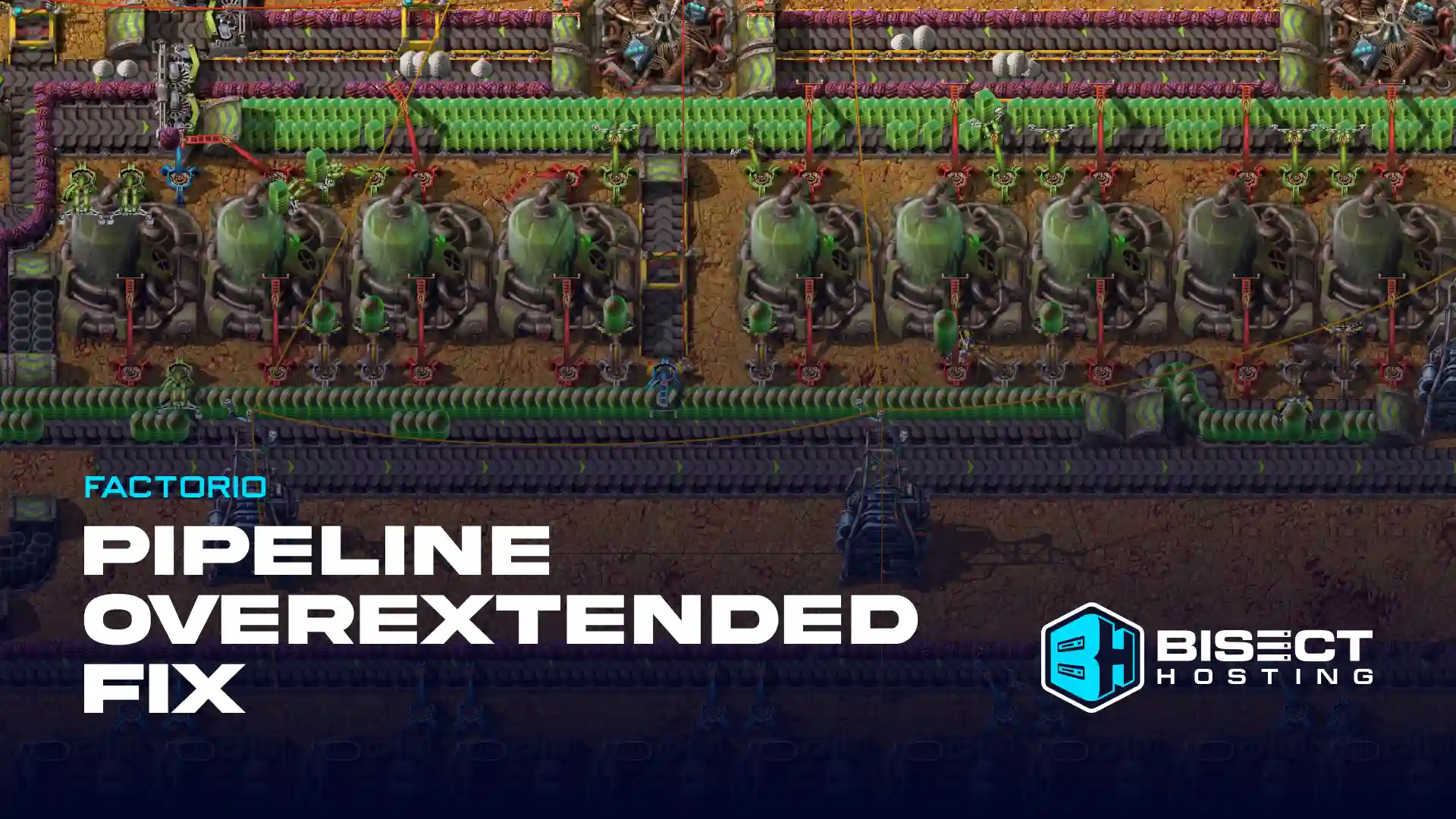 Factorio 2.0: How to Fix the Pipeline Overextended Error