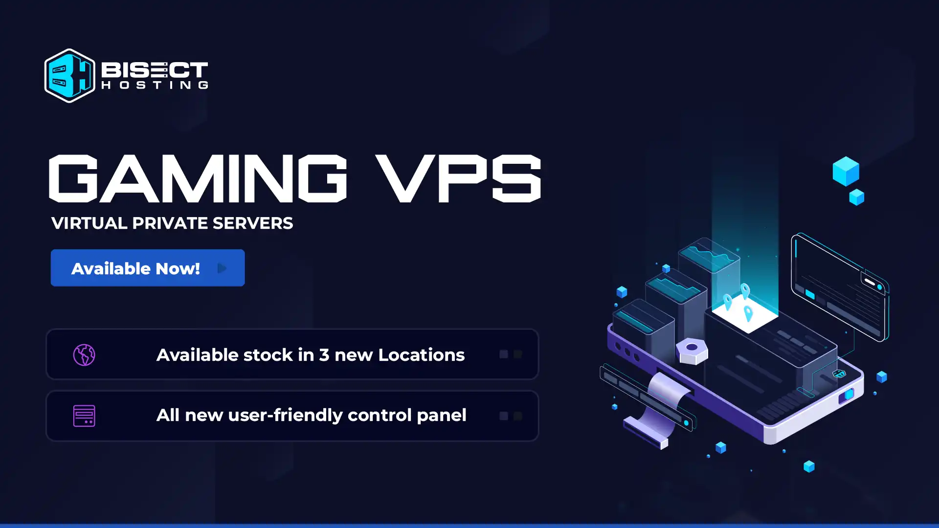 New Customizable VPS Hosting Available Now From BisectHosting