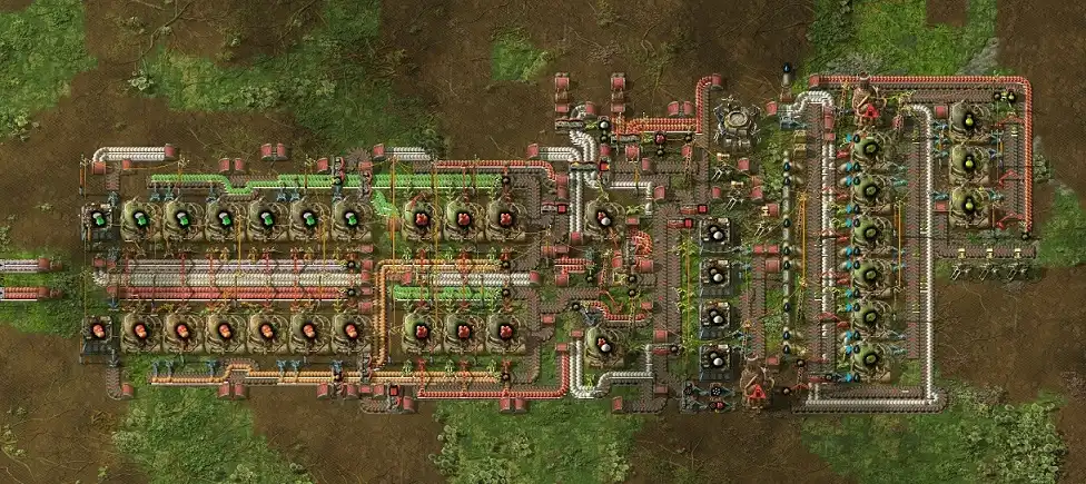 Factorio Gleba Bioscience Blueprint