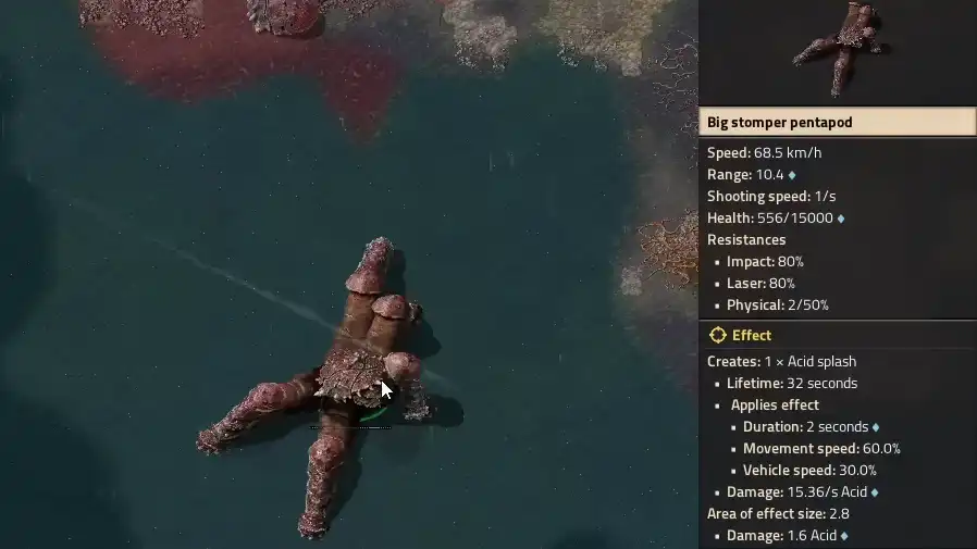 Factorio Gleba Pentapod