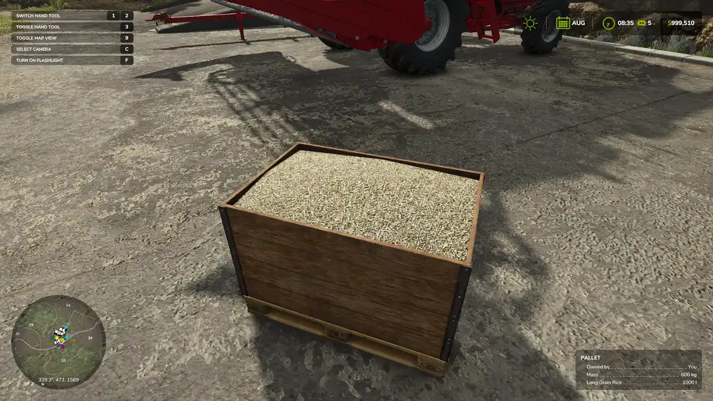 Farming Simulator 25 Long Grain Rice