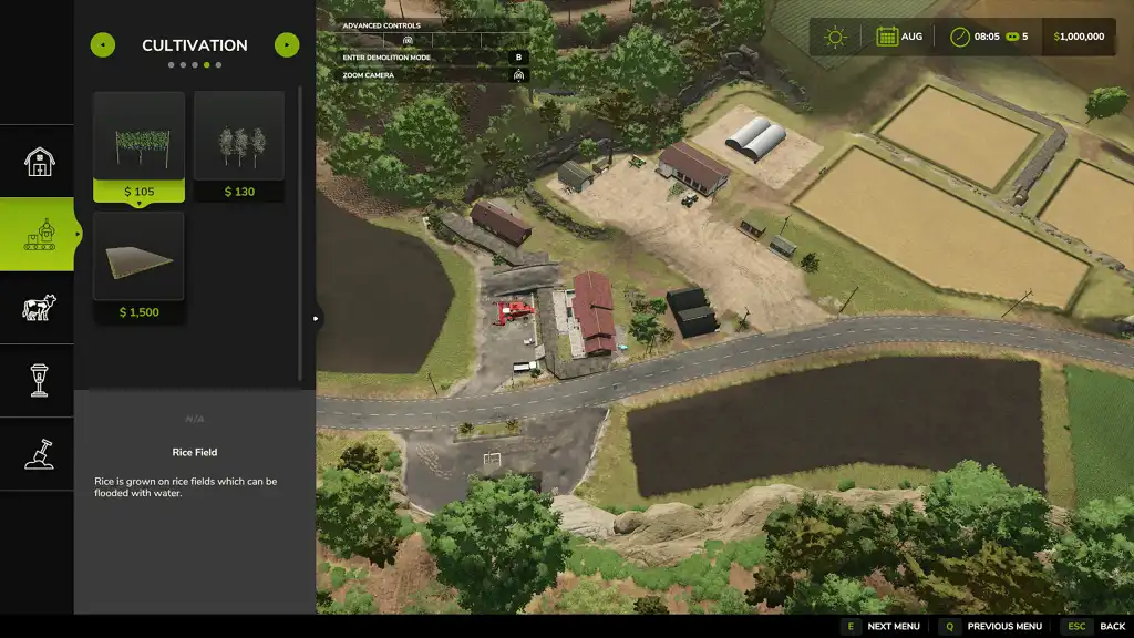 Farming Simulator 25 Rice Farming