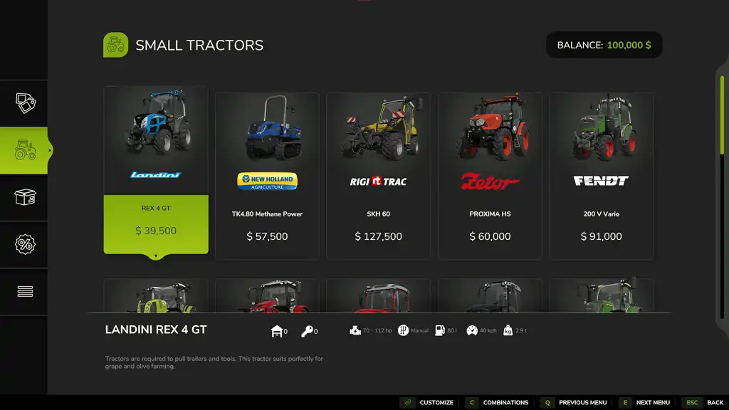 Farming Simulator 25 Small Tractors