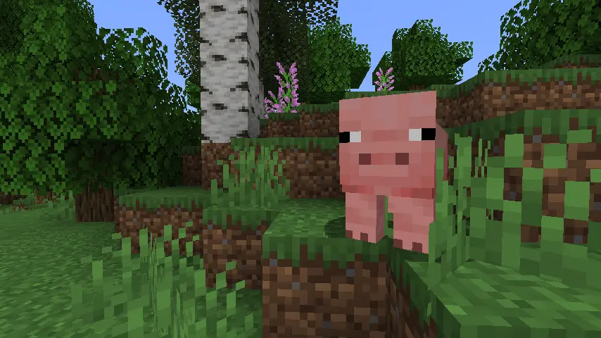 Minecraft Beginner's Guide: Pig Screenshot