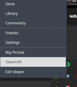 Steam VR Button Screenshot