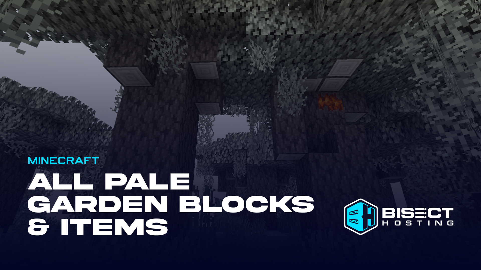 All Minecraft Pale Garden Blocks and Items: Eyeblossoms, Creaking Heart, & More