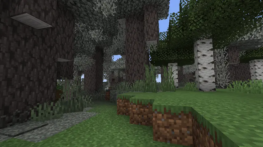 Minecraft Finding Pale Garden Biomes Screenshot