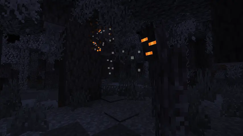 Minecraft Resin Clumps and Creaking Screenshot