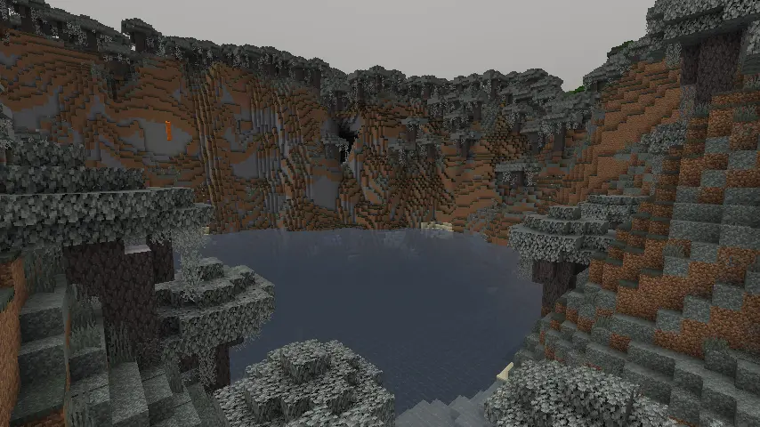 Minecraft Pale Lake Screenshot