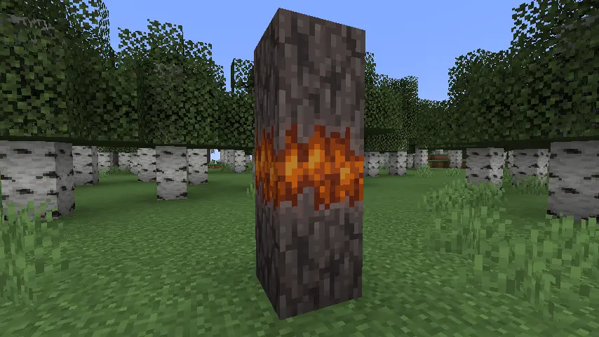 Minecraft Creaking Heart Screenshot