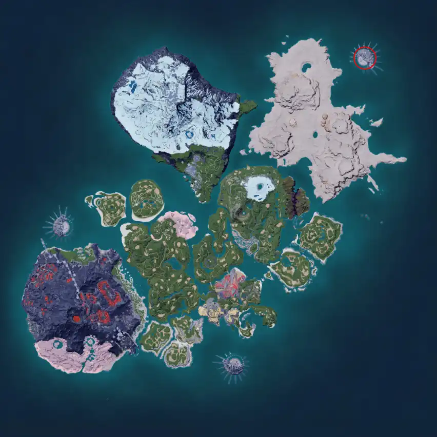 Palworld-Astegon-Locations