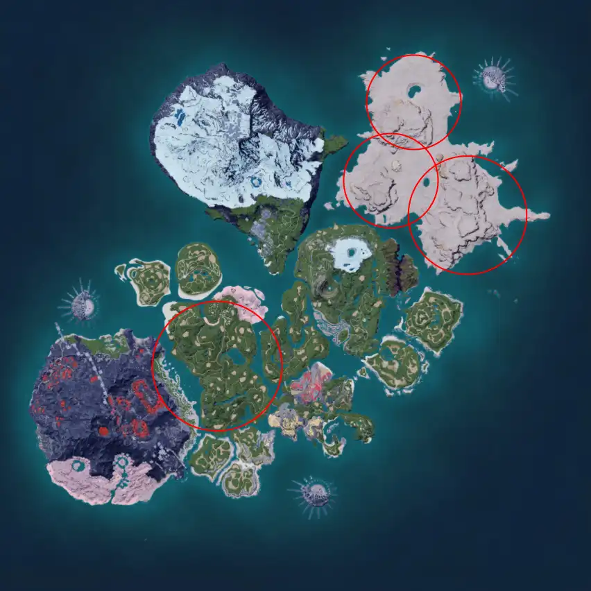 Palworld-Cawgnito-Locations