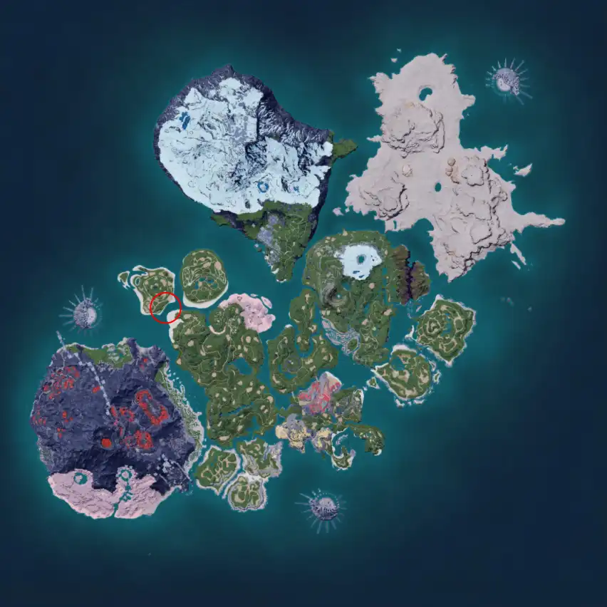 Palworld-Felbat-Locations