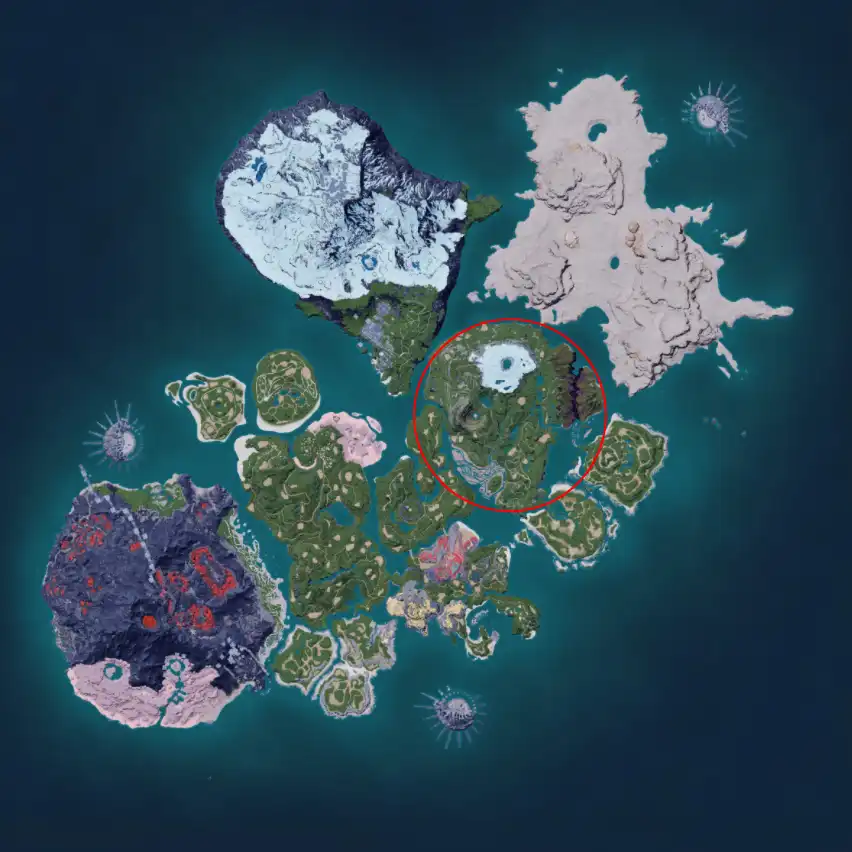 Palworld-Gorirat-Locations