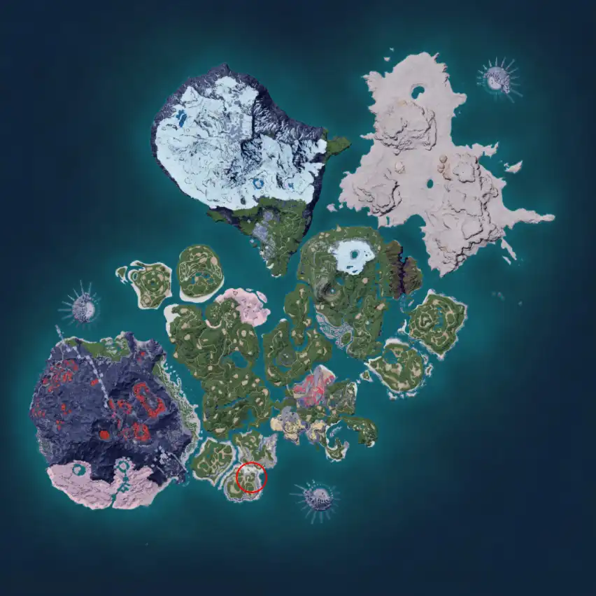 Palworld-Lunaris-Locations