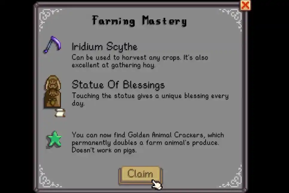 Stardew Valley Farming Mastery