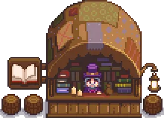 Stardew Valley Bookseller