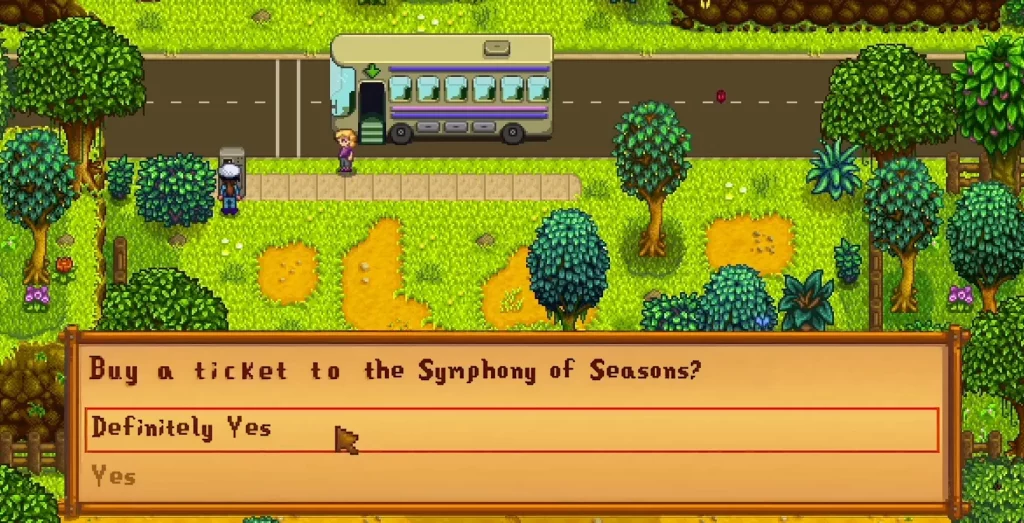 Stardew Valley Symphony of Seasons Promo Image