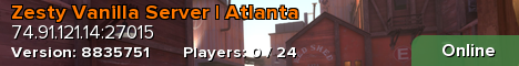 Zesty Vanilla Server | Atlanta
