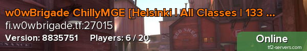 w0wBrigade ChillyMGE [Helsinki | All Classes | 133 Tickrate]