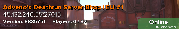Adveno's Deathrun Server Bhop | EU #1