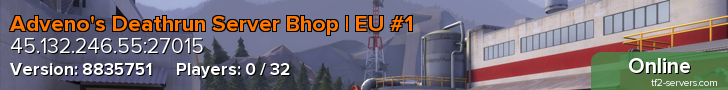 Adveno's Deathrun Server Bhop | EU #1