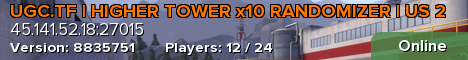 UGC.TF | HIGHER TOWER x10 RANDOMIZER | US 2