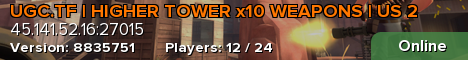 UGC.TF | HIGHER TOWER x10 WEAPONS | US 2