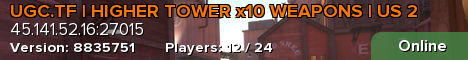 UGC.TF | HIGHER TOWER x10 WEAPONS | US 2